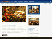 Tablet Screenshot of 222.party-screen.de