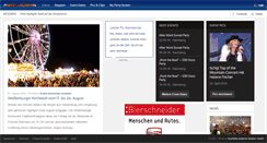 Desktop Screenshot of party-screen.de